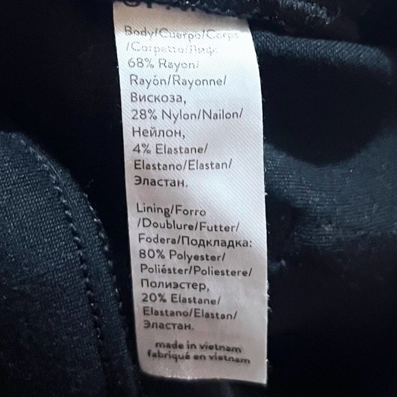 Spanx The Perfect Pant Ponte Ankle 4-Pocket Black - Picture 15 of 16